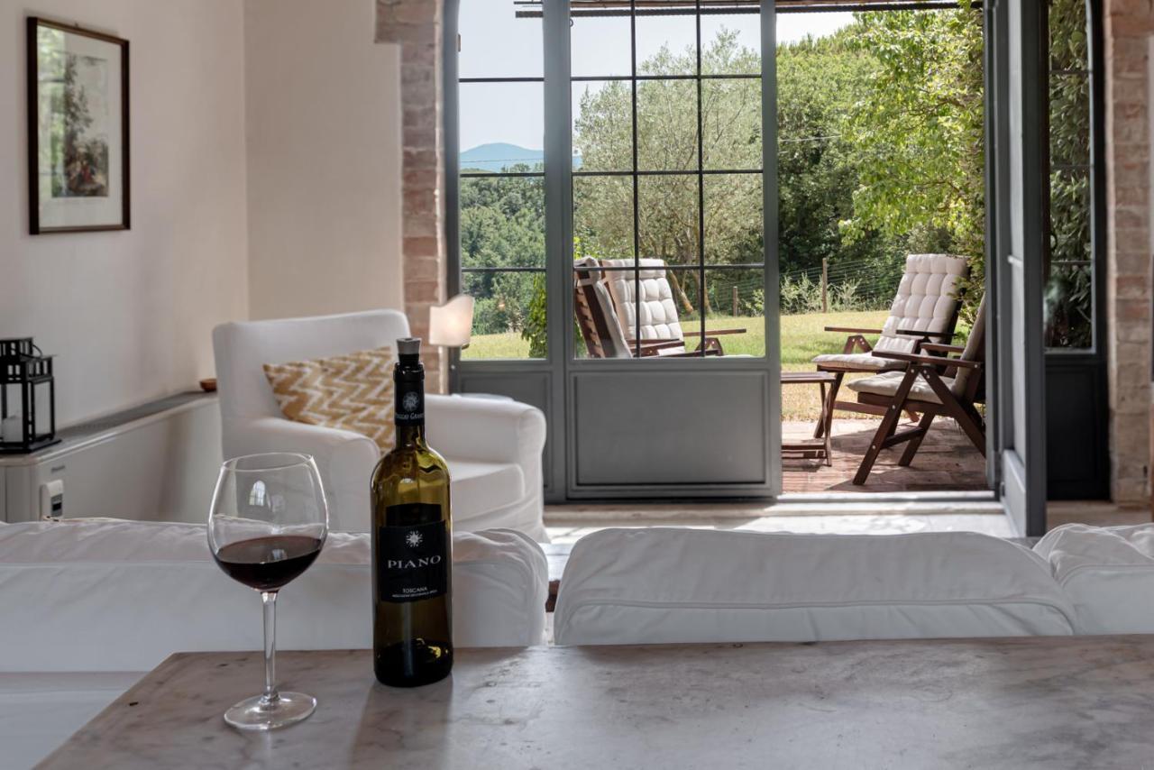Podere Ferranino At Ville Ferrano San Giovanni dʼAsso Kültér fotó
